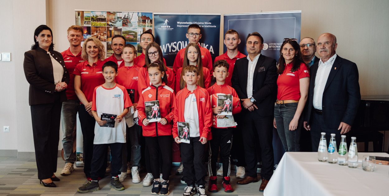 Konferencja prasowa z Reprezentacją Polski w biathlonie