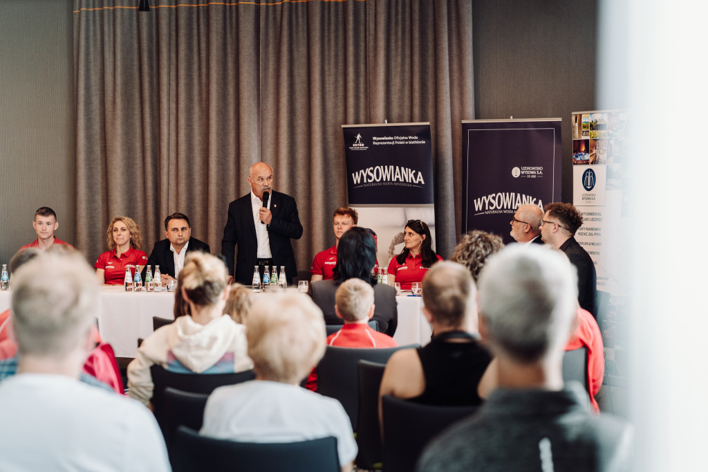 Konferencja prasowa z Reprezentacją Polski w biathlonie