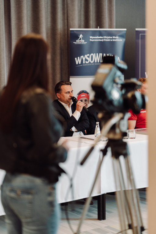 Konferencja prasowa z Reprezentacją Polski w biathlonie