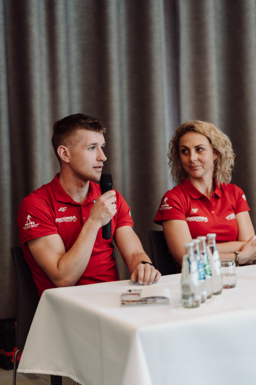 Konferencja prasowa z Reprezentacją Polski w biathlonie