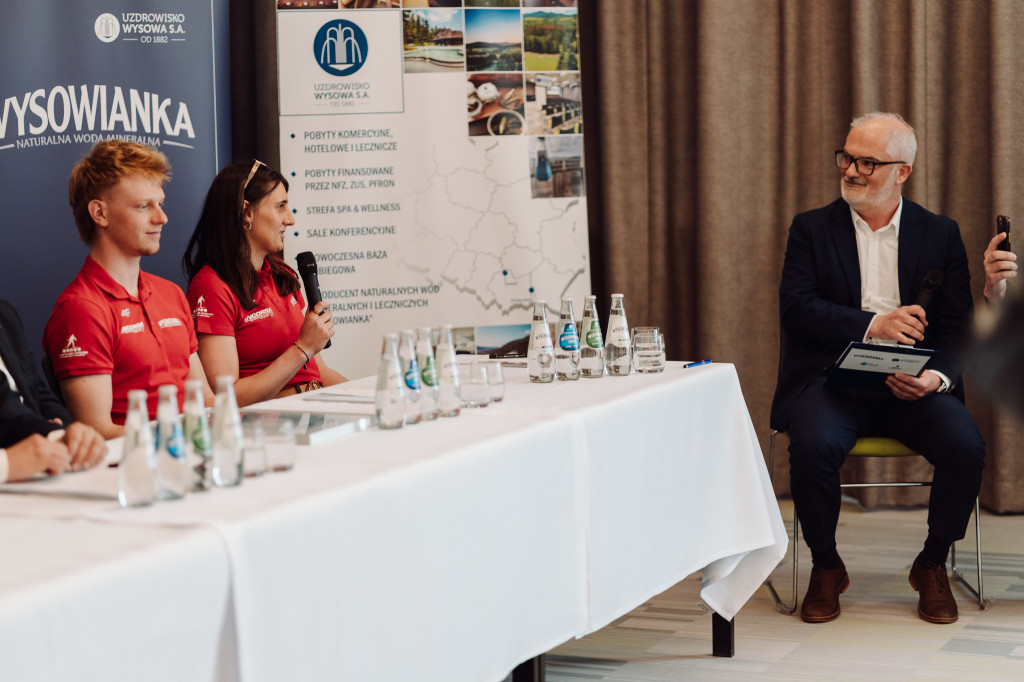 Konferencja prasowa z Reprezentacją Polski w biathlonie