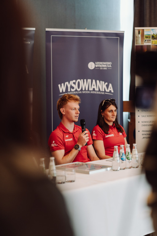 Konferencja prasowa z Reprezentacją Polski w biathlonie