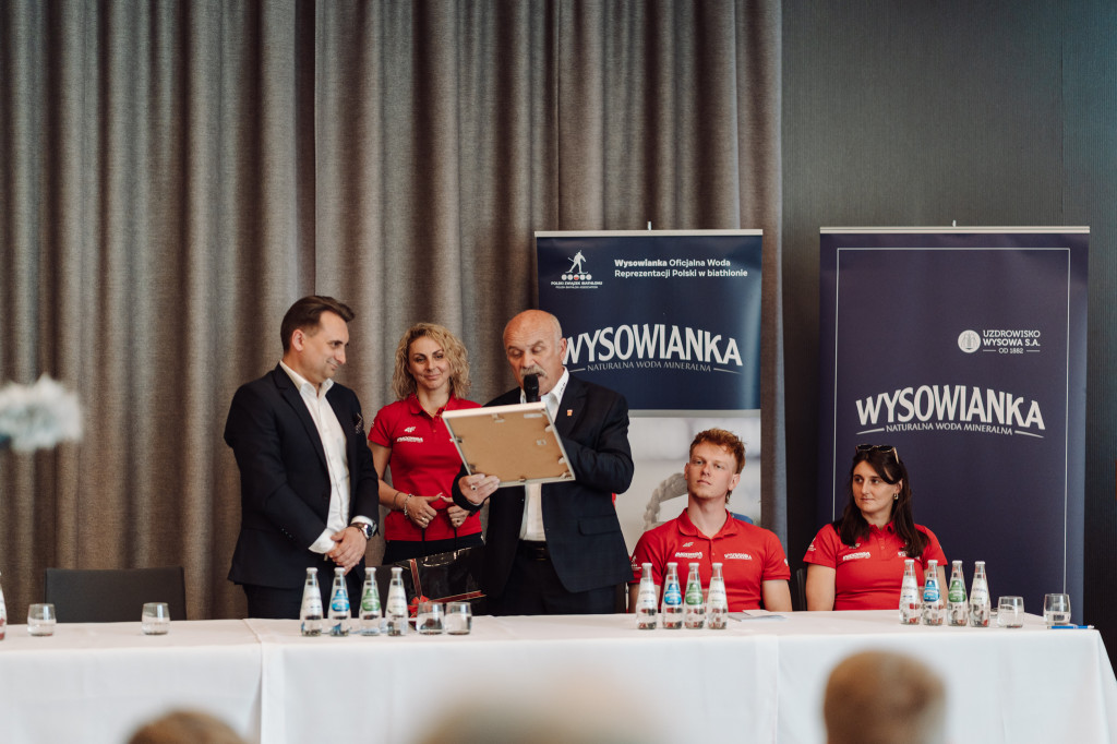 Konferencja prasowa z Reprezentacją Polski w biathlonie
