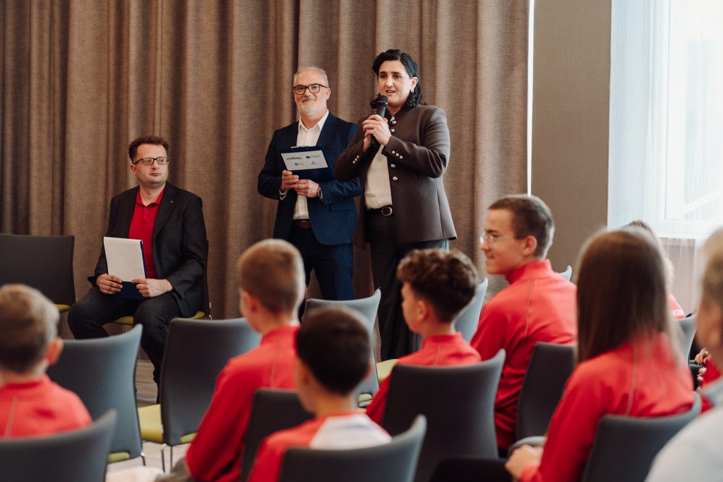 Konferencja prasowa z Reprezentacją Polski w biathlonie