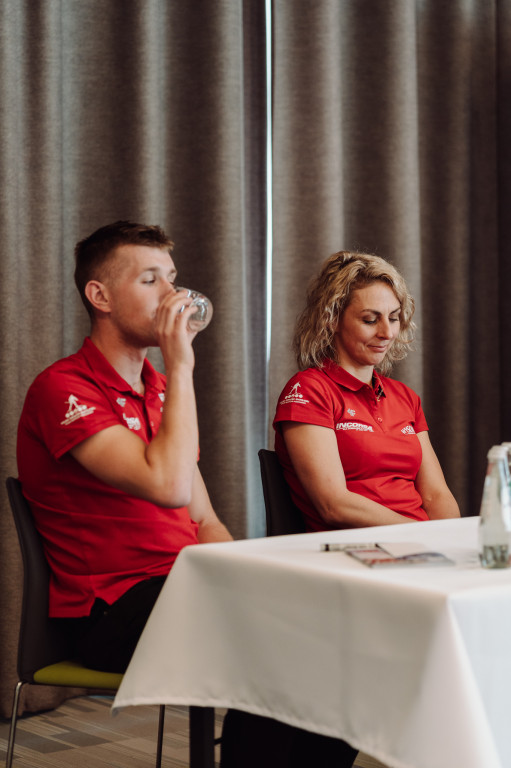 Konferencja prasowa z Reprezentacją Polski w biathlonie