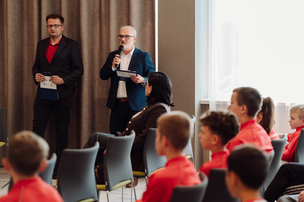 Konferencja prasowa z Reprezentacją Polski w biathlonie