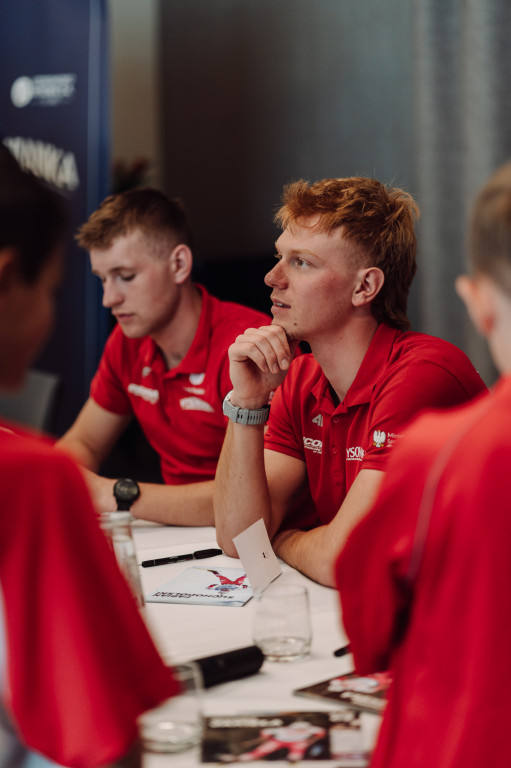 Konferencja prasowa z Reprezentacją Polski w biathlonie