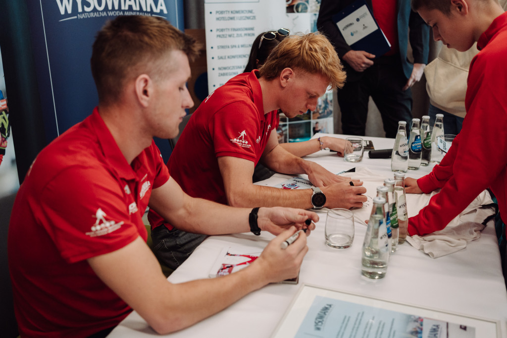 Konferencja prasowa z Reprezentacją Polski w biathlonie