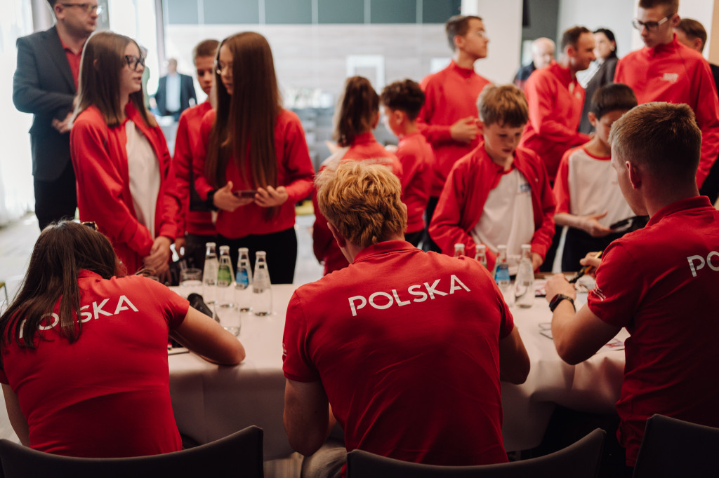 Konferencja prasowa z Reprezentacją Polski w biathlonie