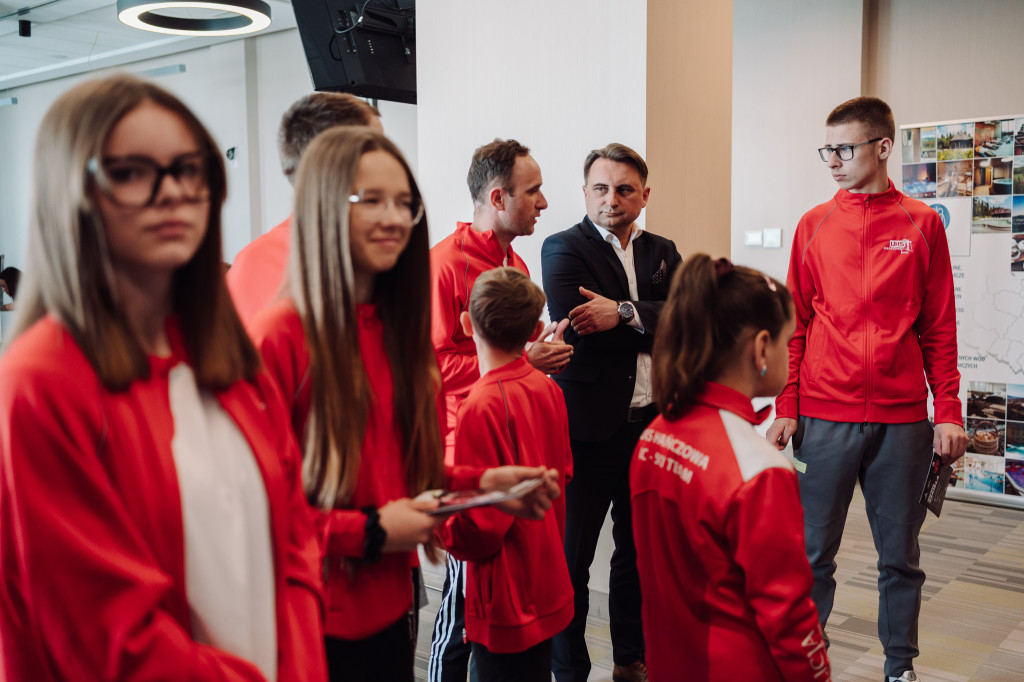 Konferencja prasowa z Reprezentacją Polski w biathlonie