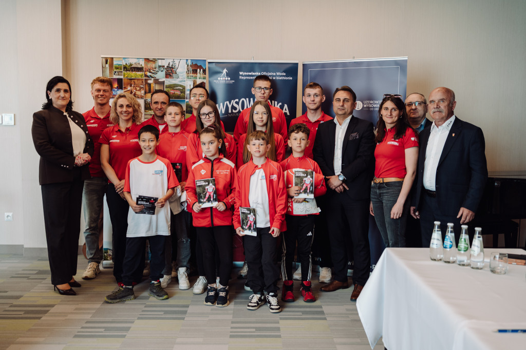 Konferencja prasowa z Reprezentacją Polski w biathlonie