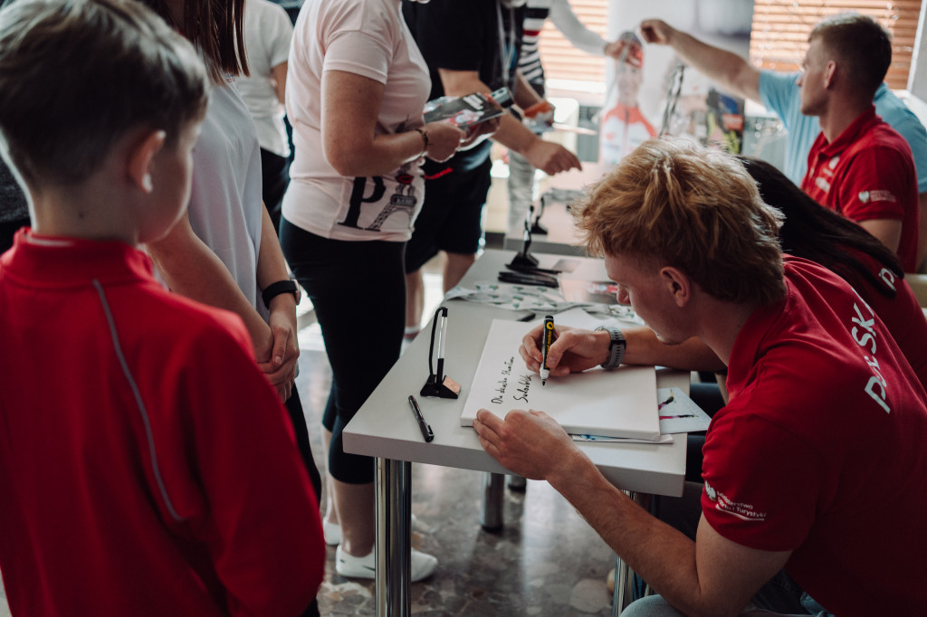 Konferencja prasowa z Reprezentacją Polski w biathlonie