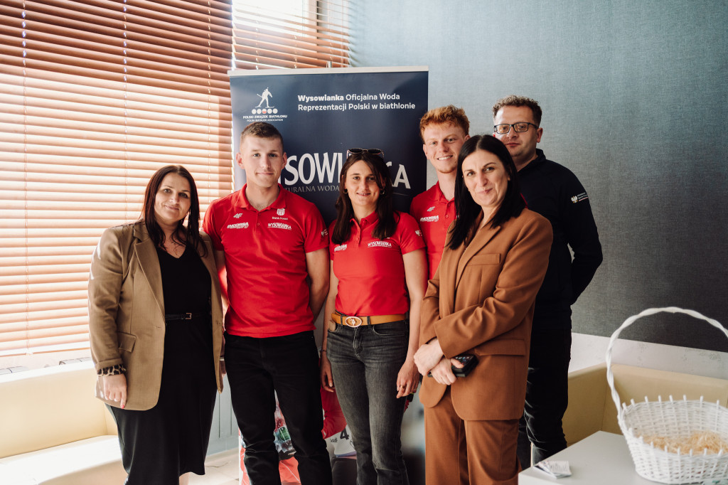 Konferencja prasowa z Reprezentacją Polski w biathlonie