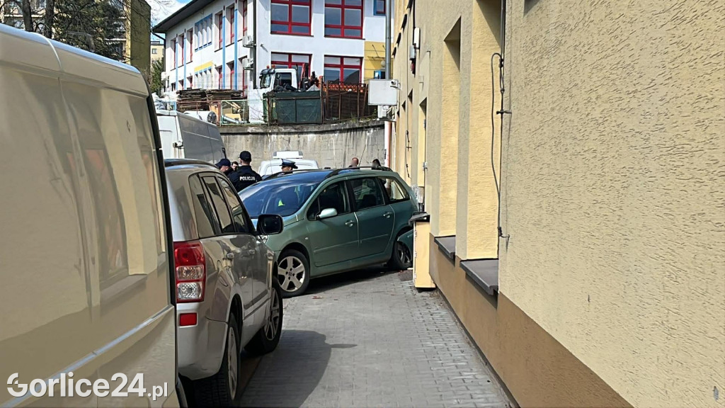 Zdarzenie na ul. Kopernika w Gorlicach