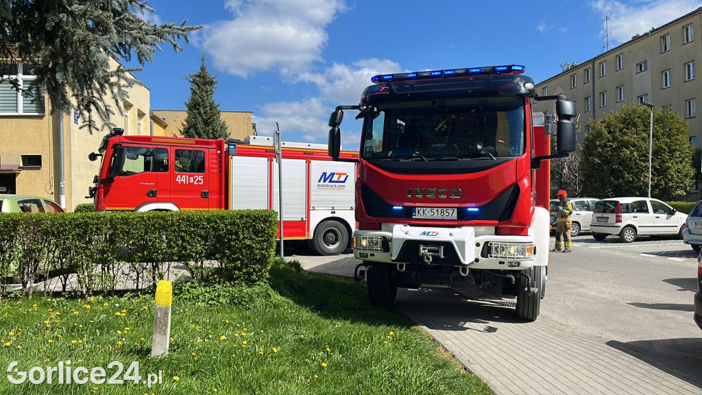 Zdarzenie na ul. Kopernika w Gorlicach