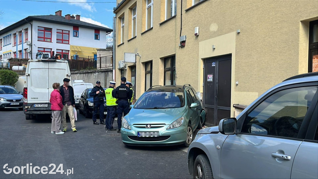 Zdarzenie na ul. Kopernika w Gorlicach