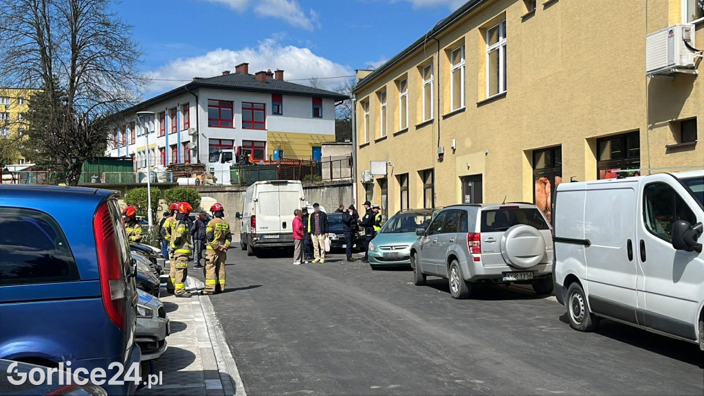 Zdarzenie na ul. Kopernika w Gorlicach