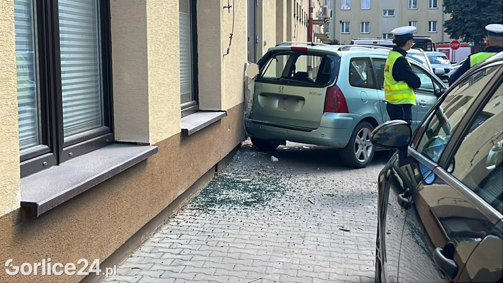 Zdarzenie na ul. Kopernika w Gorlicach