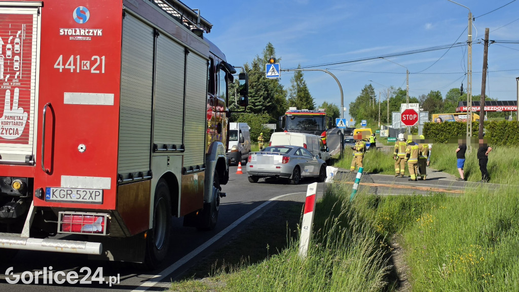 Kolizja w Dominikowicach (25.05.)