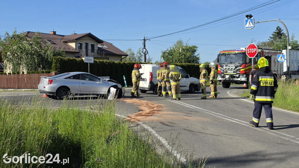 Kolizja w Dominikowicach (25.05.)