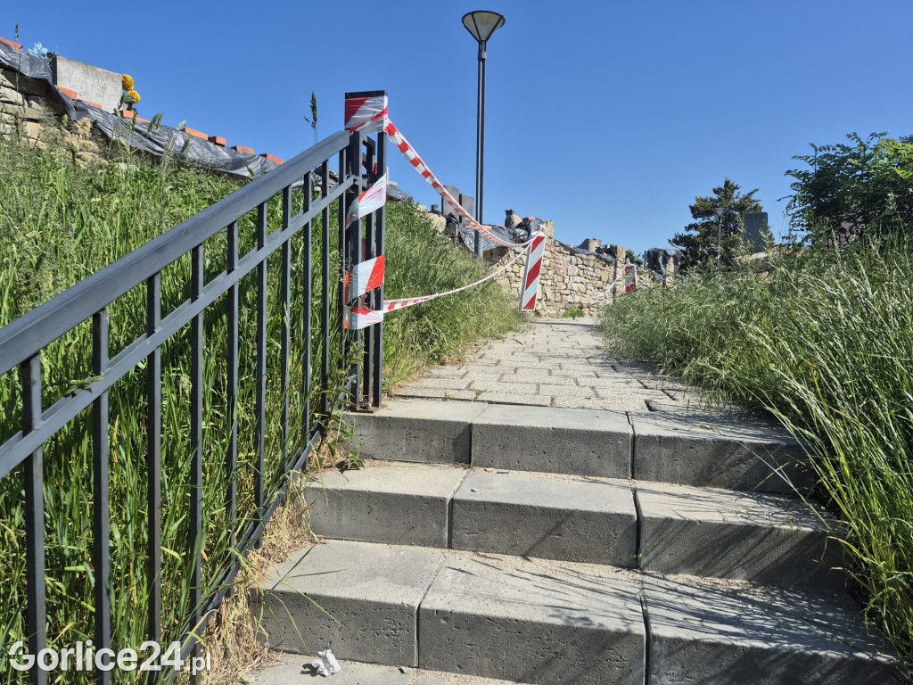 Remont muru cmentarza parafialnego