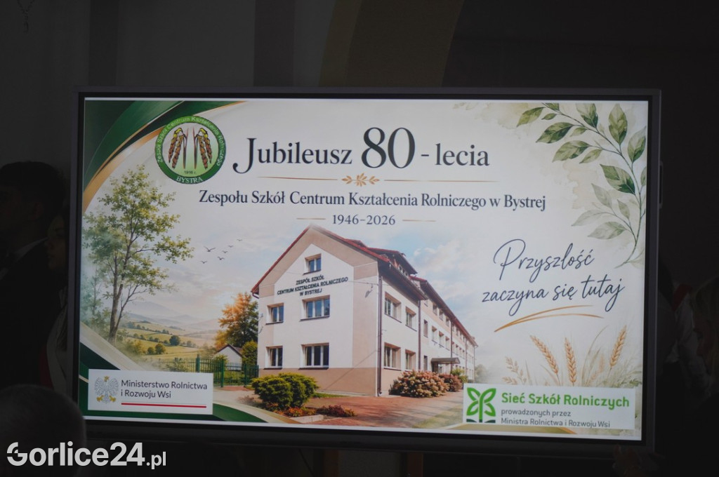 80-lecie ZSCKR w Bystrej