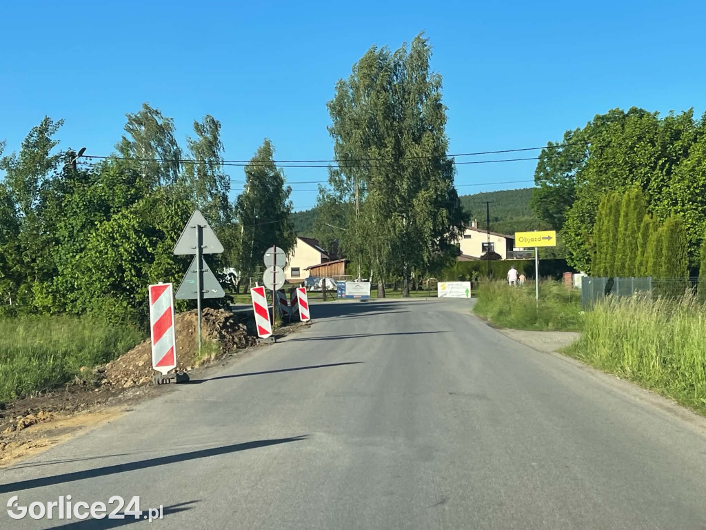 Chodnik w Wójtowej