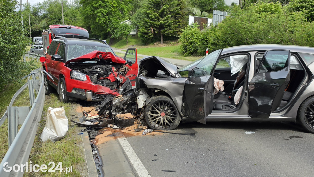 Wypadek na ul. Dukielskiej