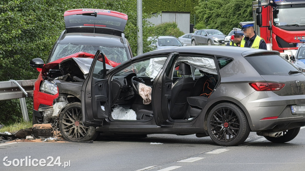 Wypadek na ul. Dukielskiej