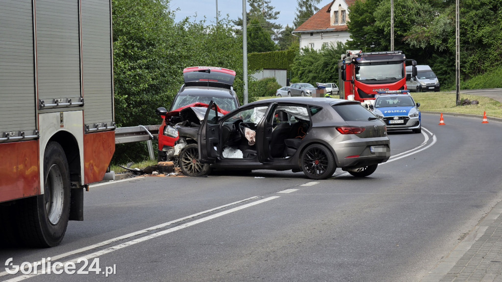 Wypadek na ul. Dukielskiej