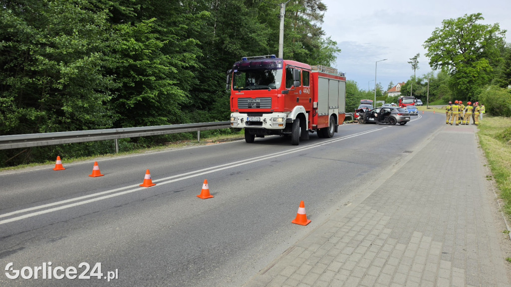 Wypadek na ul. Dukielskiej