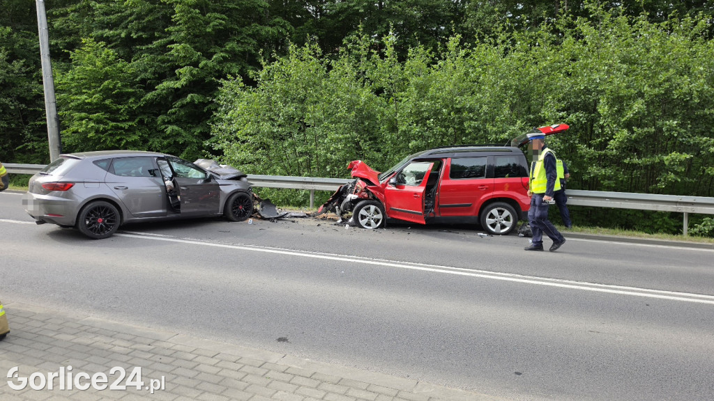 Wypadek na ul. Dukielskiej
