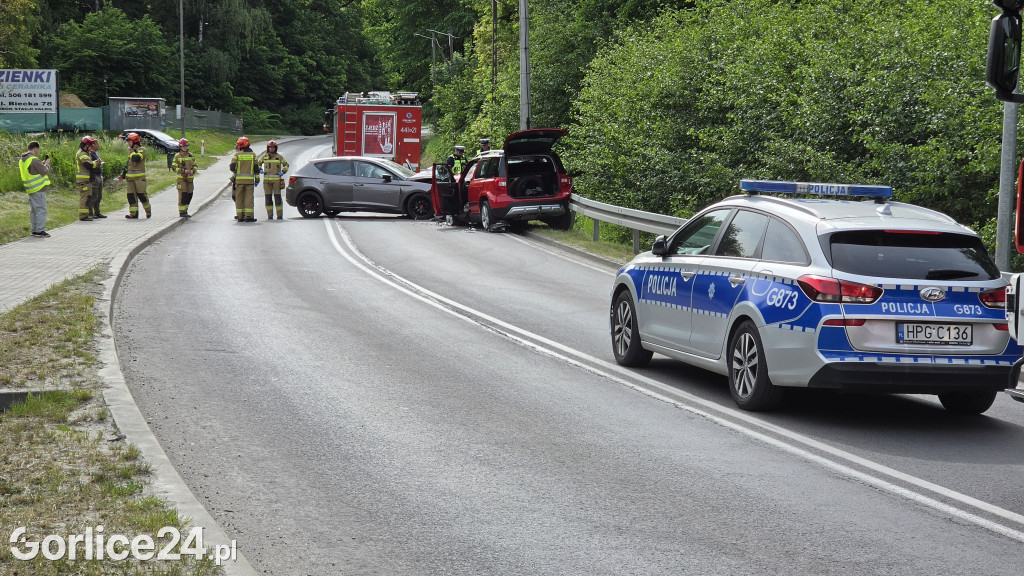 Wypadek na ul. Dukielskiej