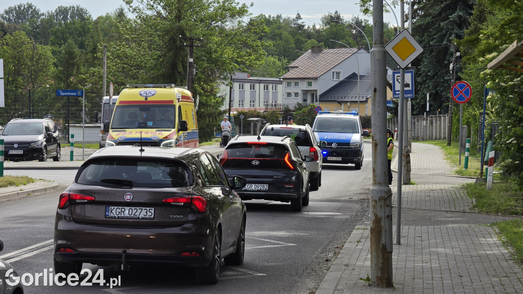 Wypadek na ul. Dukielskiej