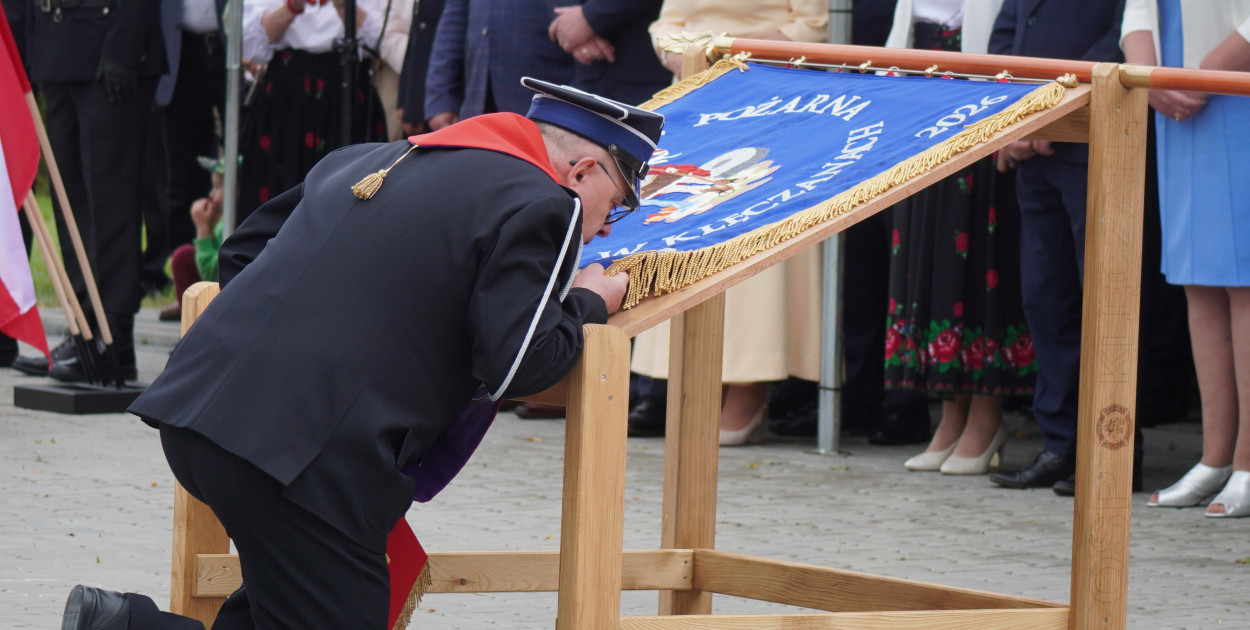 Gminny Dzień Strażaka w Klęczanach.