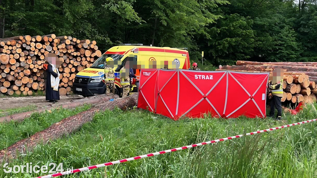 Wypadek drogowy w Brunarach (31.05.)