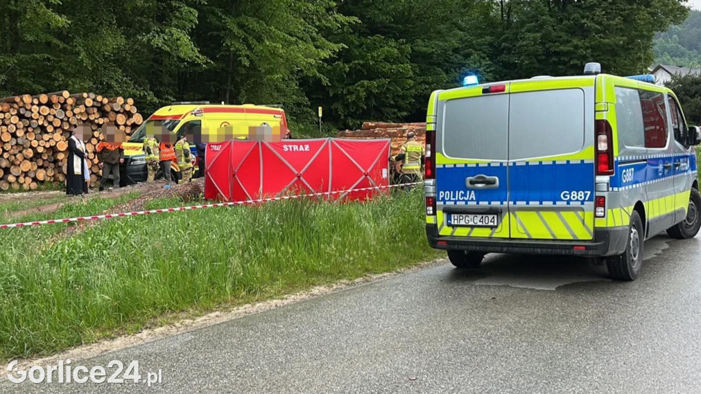 Wypadek drogowy w Brunarach (31.05.)