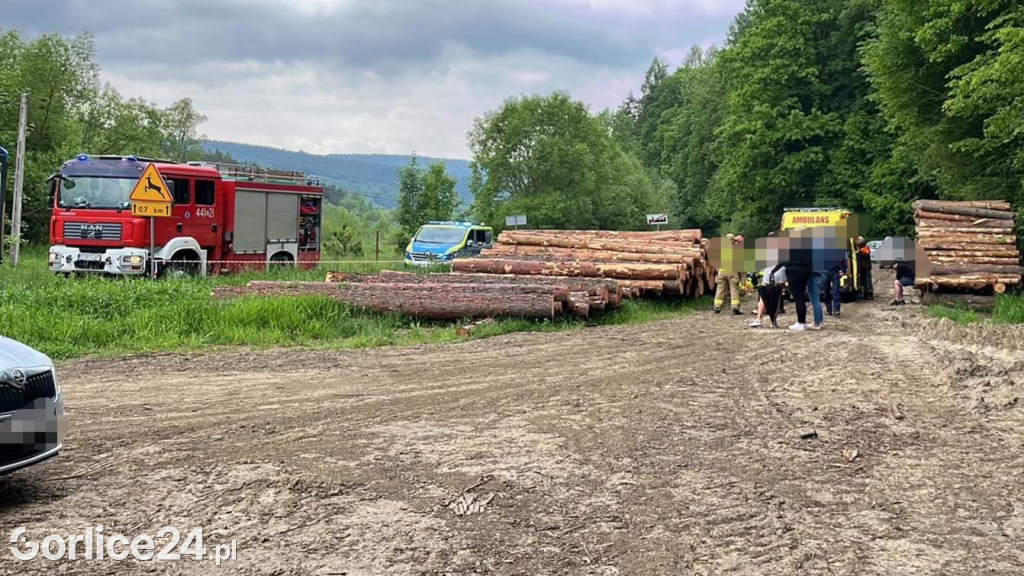 Wypadek drogowy w Brunarach (31.05.)