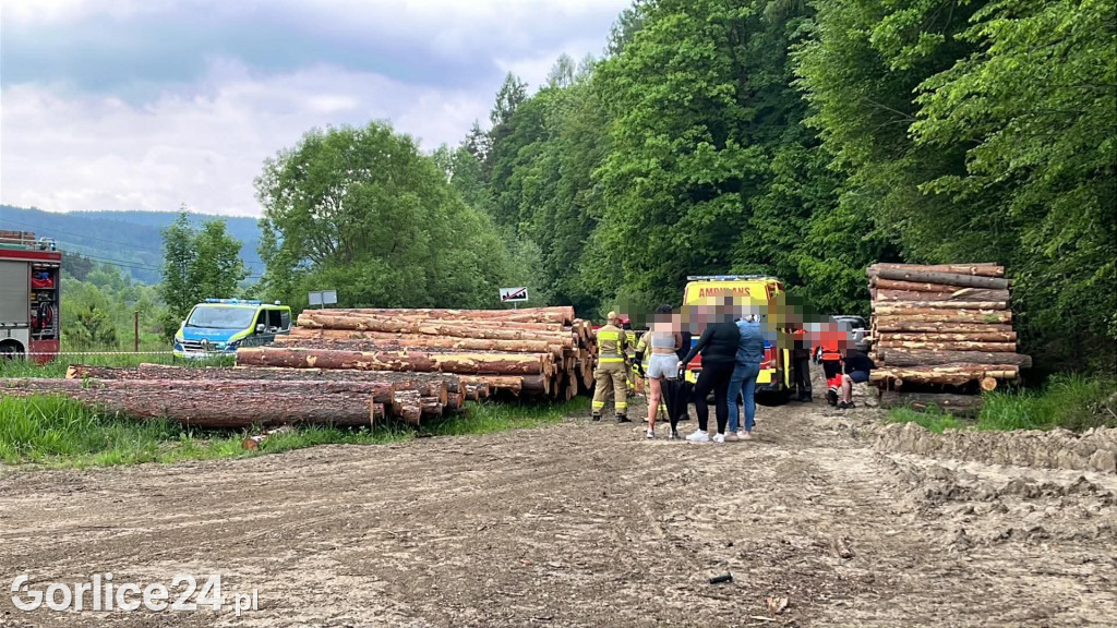 Wypadek drogowy w Brunarach (31.05.)