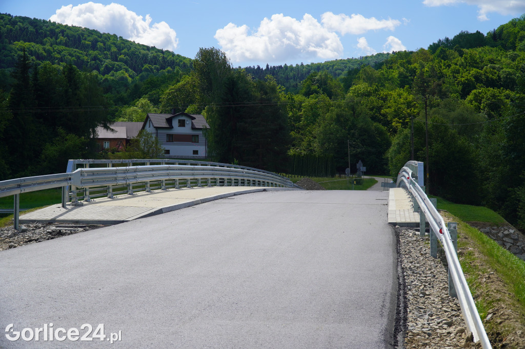 Remont mostu na Wólce w Szymbarku
