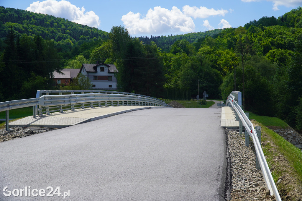 Remont mostu na Wólce w Szymbarku