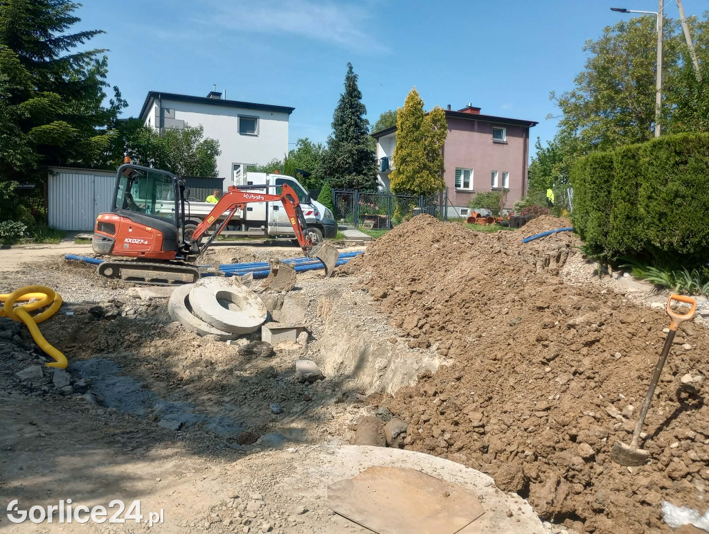 Remont ul. Laskowskiego i Pułaskiego w Gorlicach
