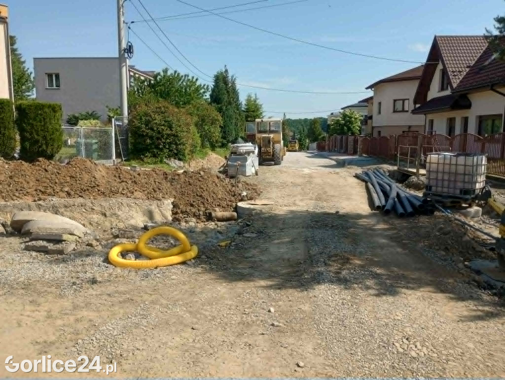 Remont ul. Laskowskiego i Pułaskiego w Gorlicach