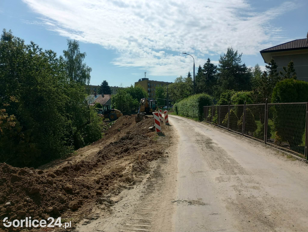 Remont ul. Laskowskiego i Pułaskiego w Gorlicach