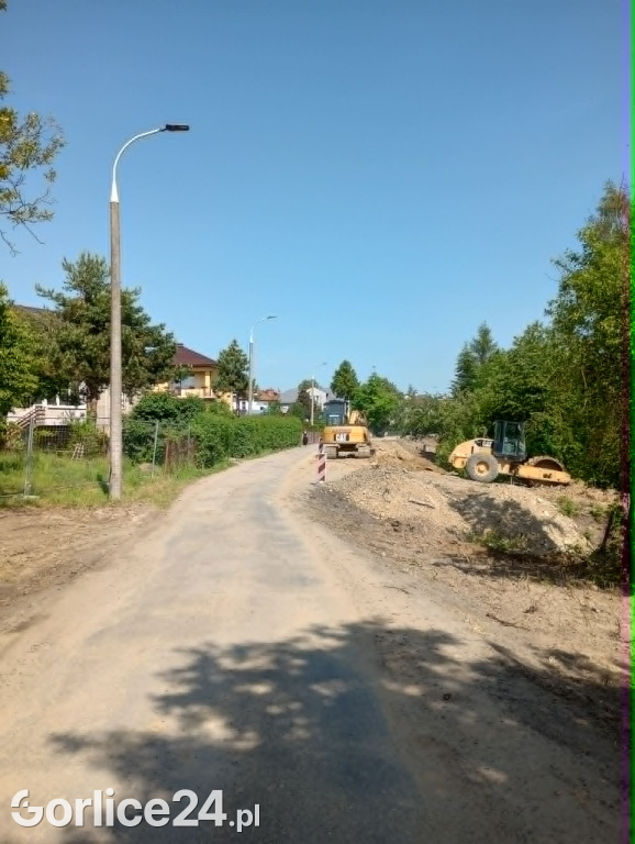 Remont ul. Laskowskiego i Pułaskiego w Gorlicach