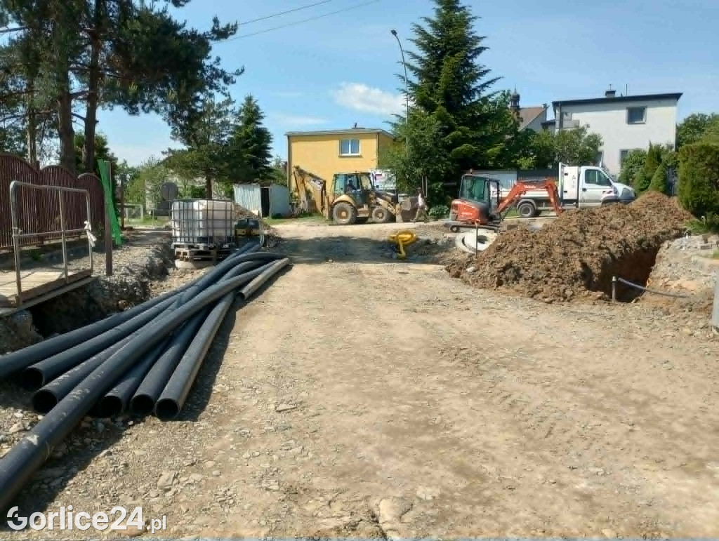 Remont ul. Laskowskiego i Pułaskiego w Gorlicach