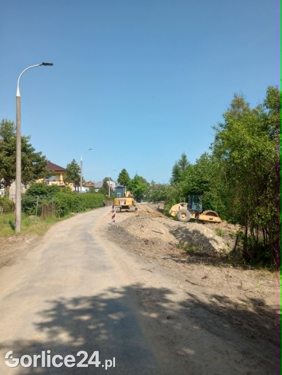 Remont ul. Laskowskiego i Pułaskiego w Gorlicach