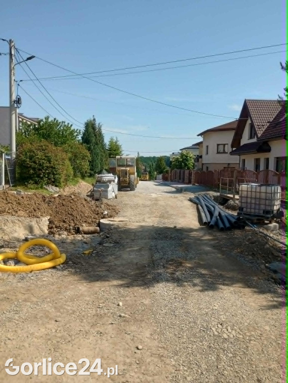 Remont ul. Laskowskiego i Pułaskiego w Gorlicach