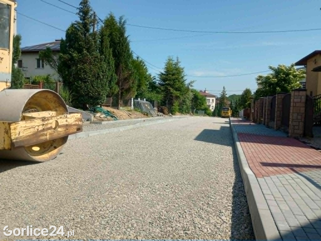 Remont ul. Laskowskiego i Pułaskiego w Gorlicach