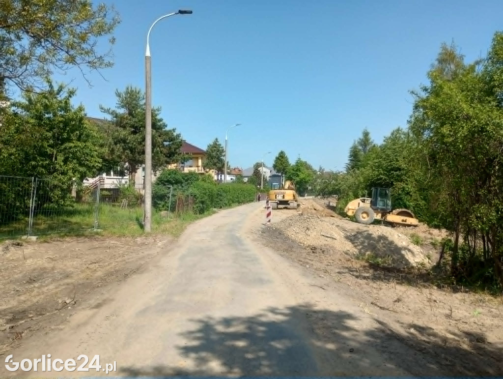 Remont ul. Laskowskiego i Pułaskiego w Gorlicach